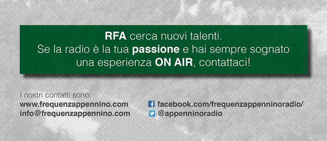 Radio frequenza Appennino