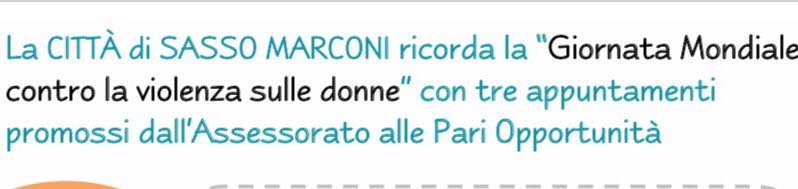 locandina eventi sulla violenza